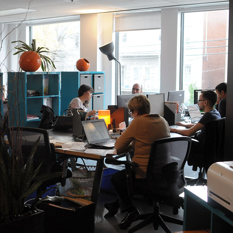 Bureau de travail