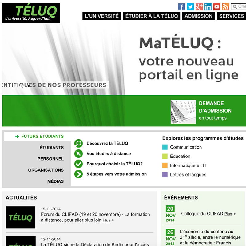 Télé-université du Québec, GEPPS