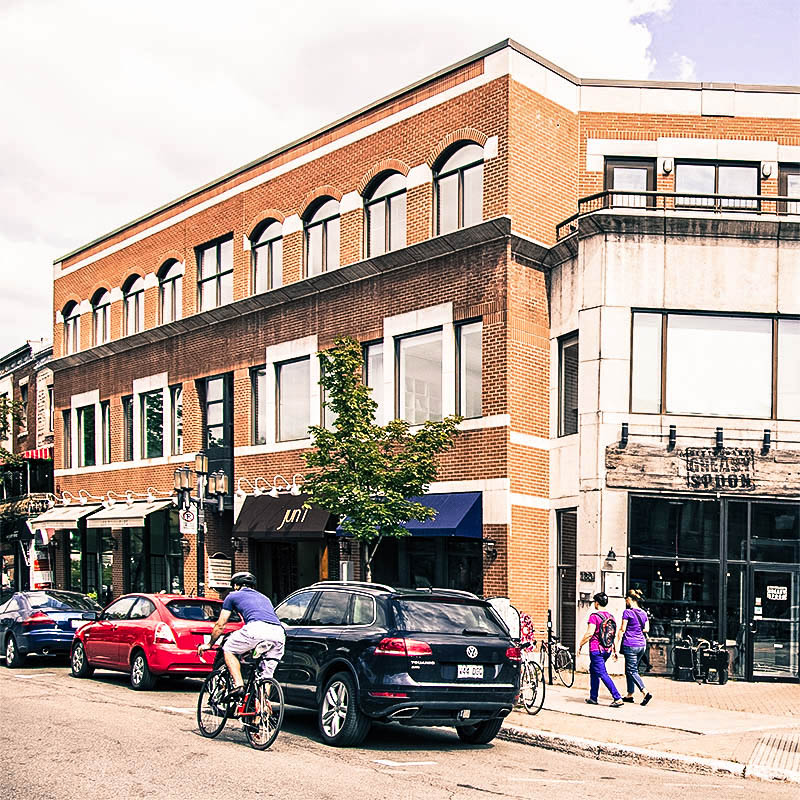 L'avenue Laurier Ouest à Montréal
